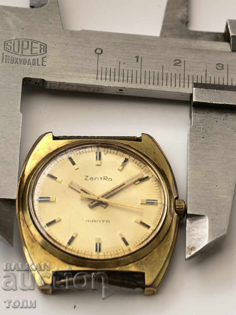 ZENTRA SWISS MADE РЯДЪК ПОЗЛАТЕН РАБОТИ БЕЗ ГАРАНЦИЯ БЗЦ.!!! - 6