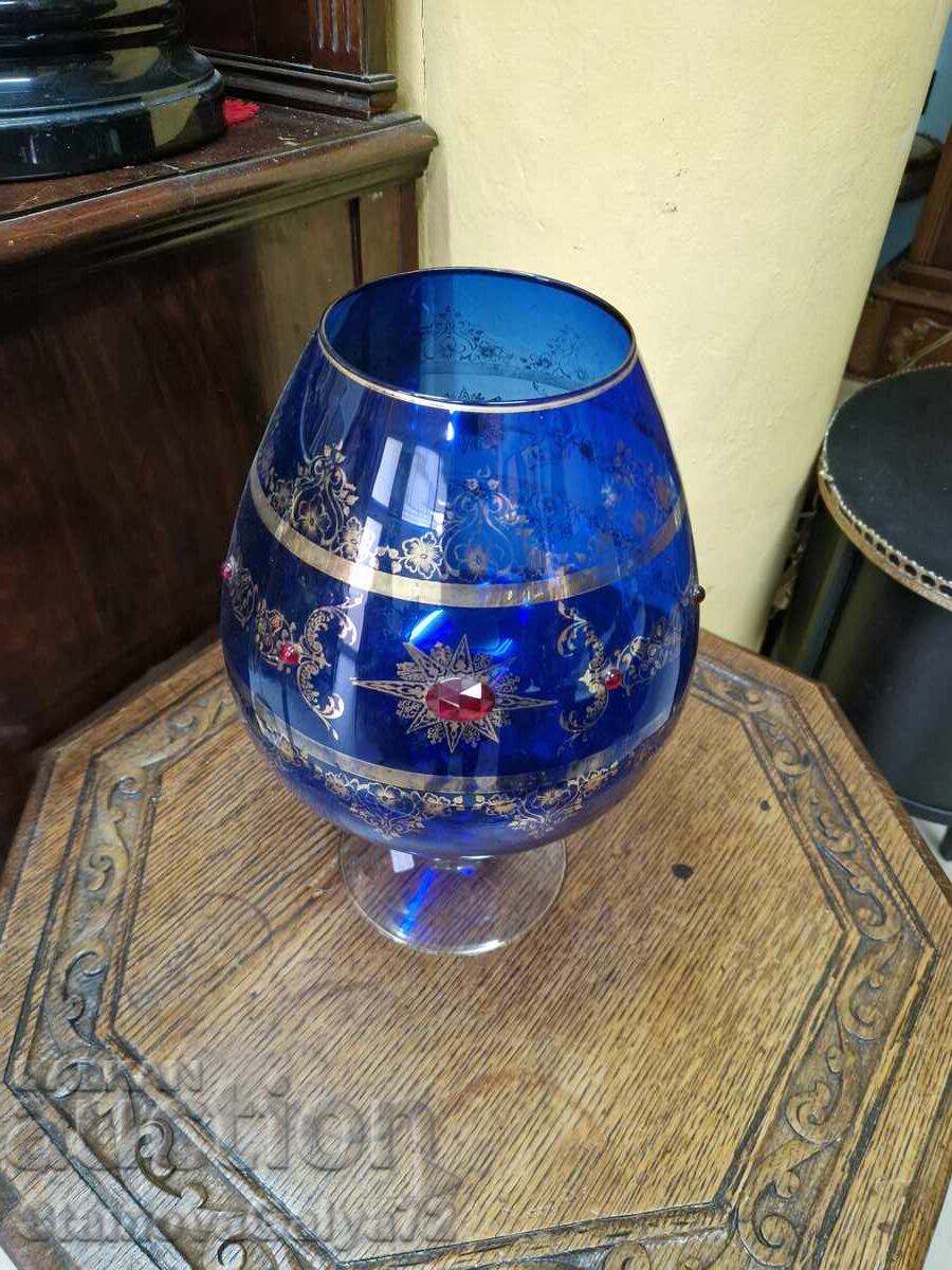Прекрасна огромна италианска стъклена чаша с цена 99.00 €