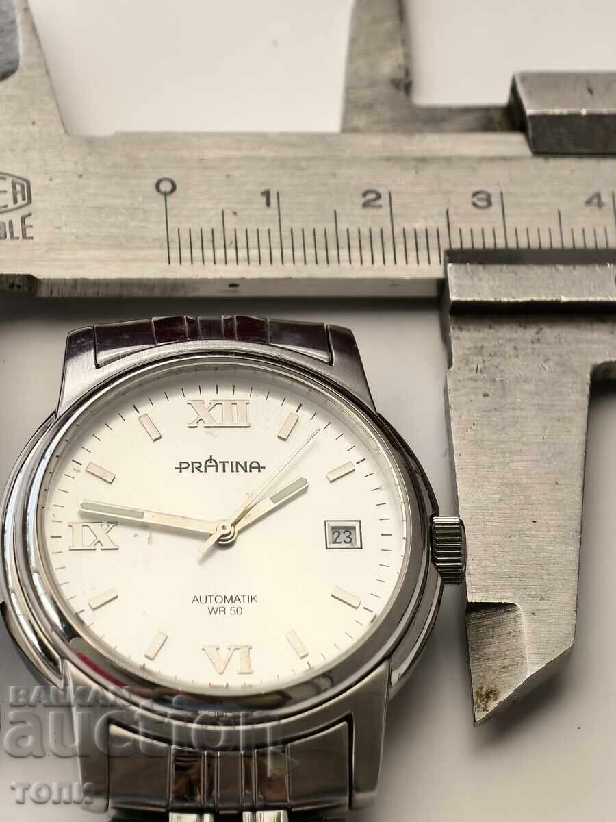 PRATINA AUTOMATIC WR50 GERMANY MADE РЯДЪК РАБОТИ БЕЗ ГАРАНЦИ - 6