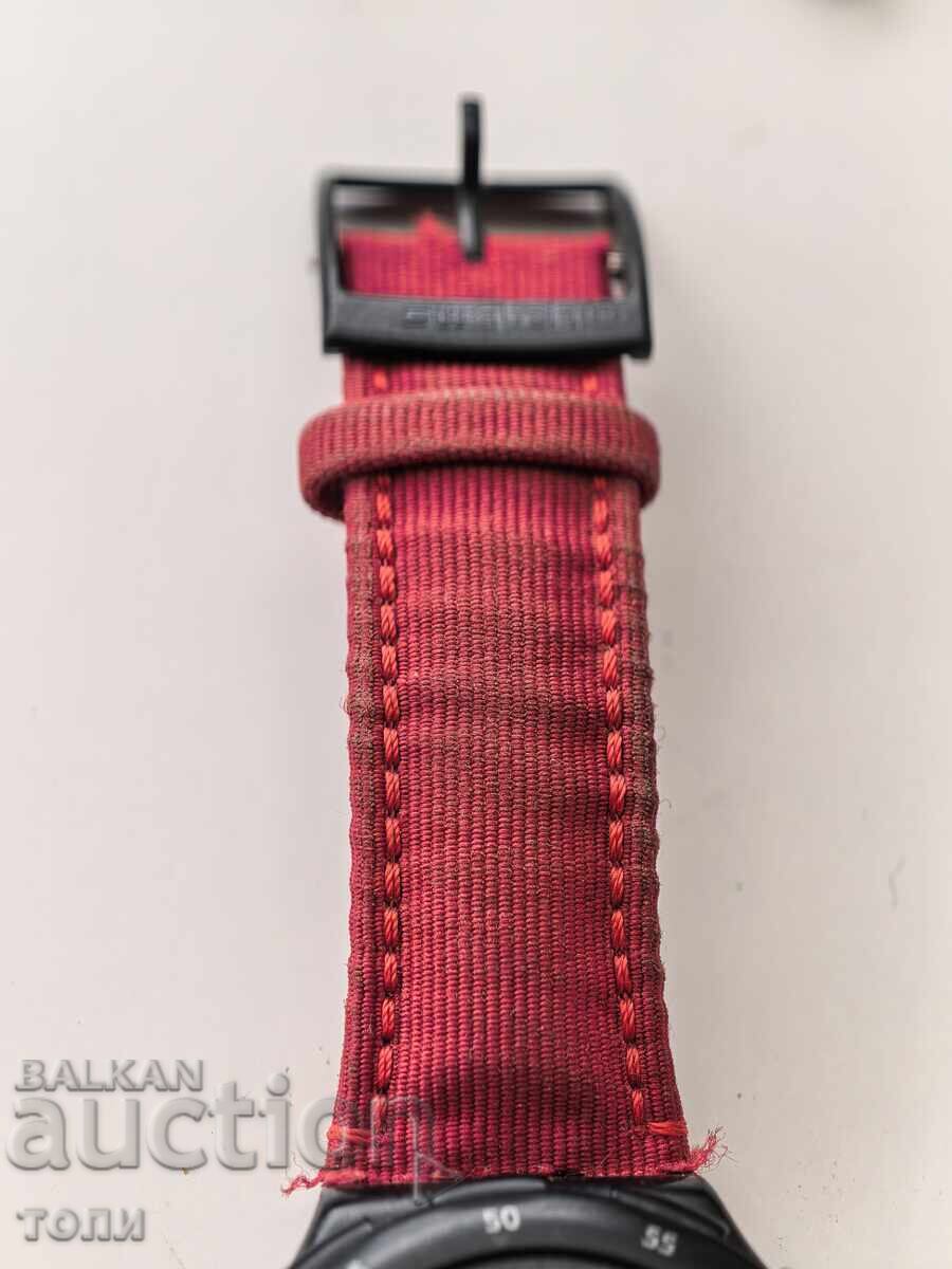 Доставка на SWATCH CHRONOGRAPH QUARTZ SWISS MADE РЯДЪК НЕ ЗНАМ ДАЛИ РАБО