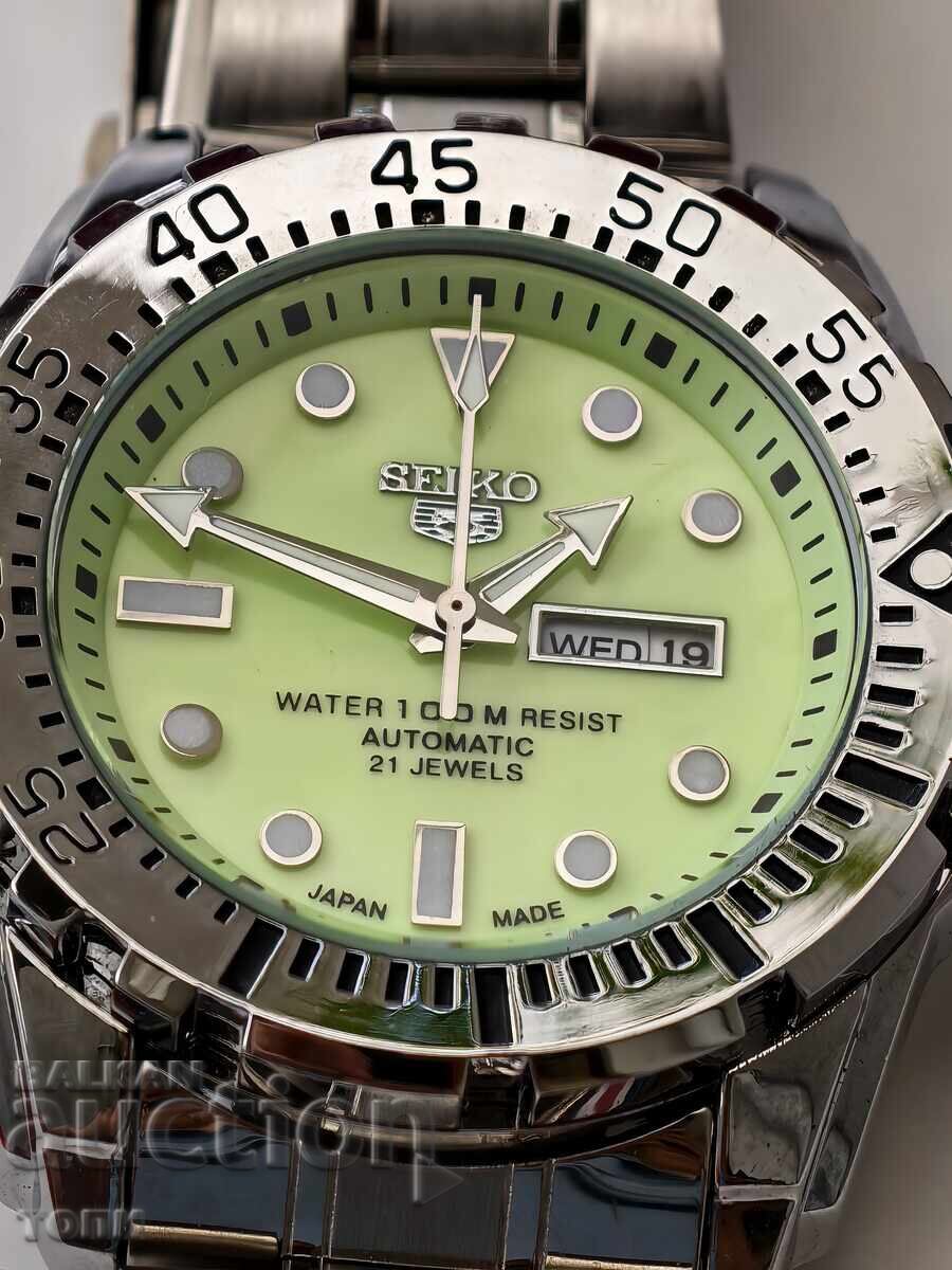 SEIKO AUTOMATIC РЯДЪК РЕПЛИКА РАБОТИ БЕЗ ГАРАНЦИЯ БЗЦ.!!!! с цена 0.01 €