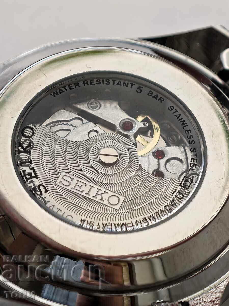 SEIKO AUTOMATIC РЯДЪК РЕПЛИКА РАБОТИ БЕЗ ГАРАНЦИЯ БЗЦ.!!!! - 5