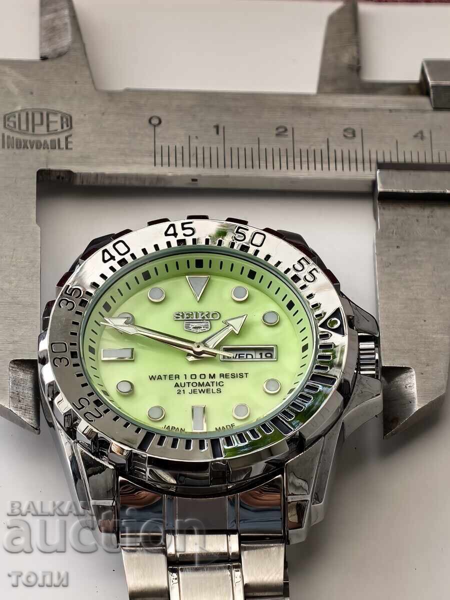 SEIKO AUTOMATIC РЯДЪК РЕПЛИКА РАБОТИ БЕЗ ГАРАНЦИЯ БЗЦ.!!!! - 7
