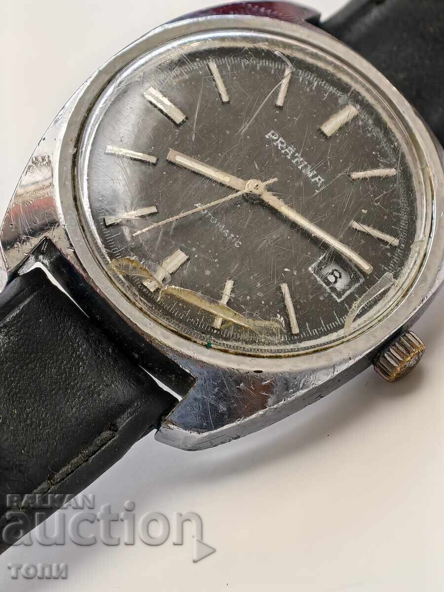 PRATINA AUTOMATIC SWISS MADE РЯДЪК РАБОТИ БЕЗ ГАРАНЦИЯ БЗЦ.! с цена 0.01 €