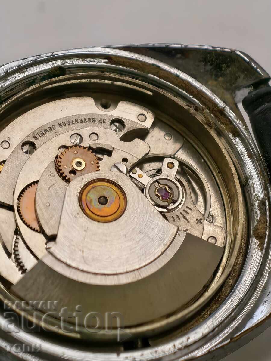 PRATINA AUTOMATIC SWISS MADE РЯДЪК РАБОТИ БЕЗ ГАРАНЦИЯ БЗЦ.! - 5