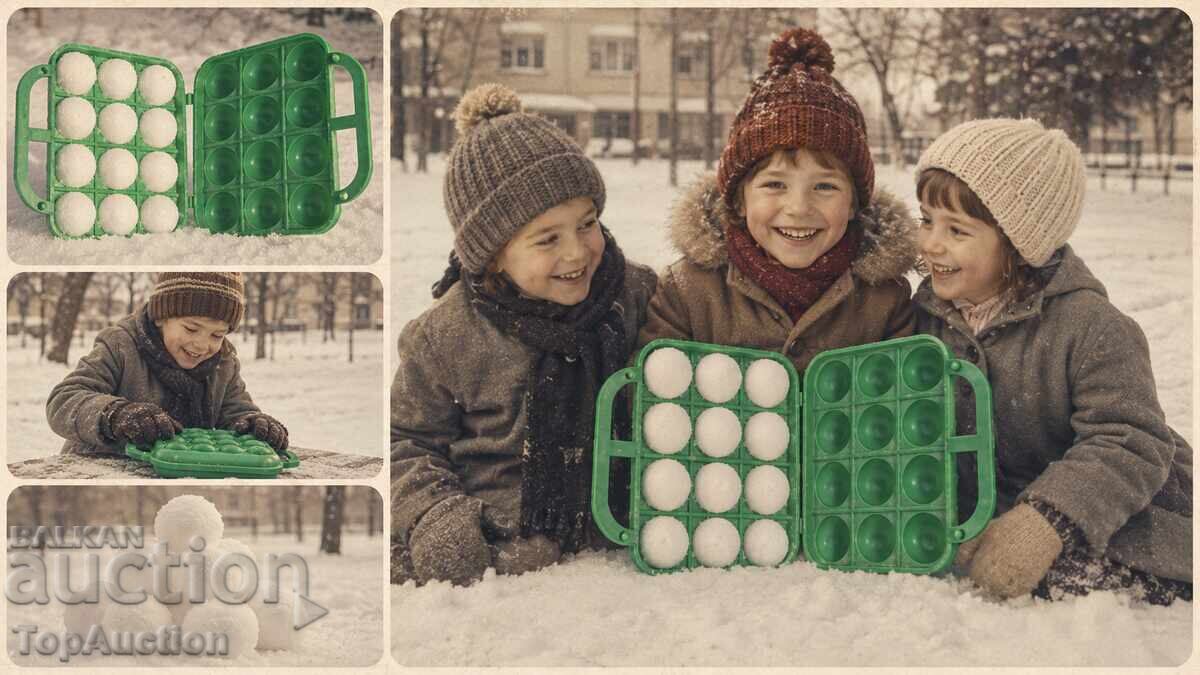 Formă retro pentru bulgări de zăpadă „Lyulin”, RPB