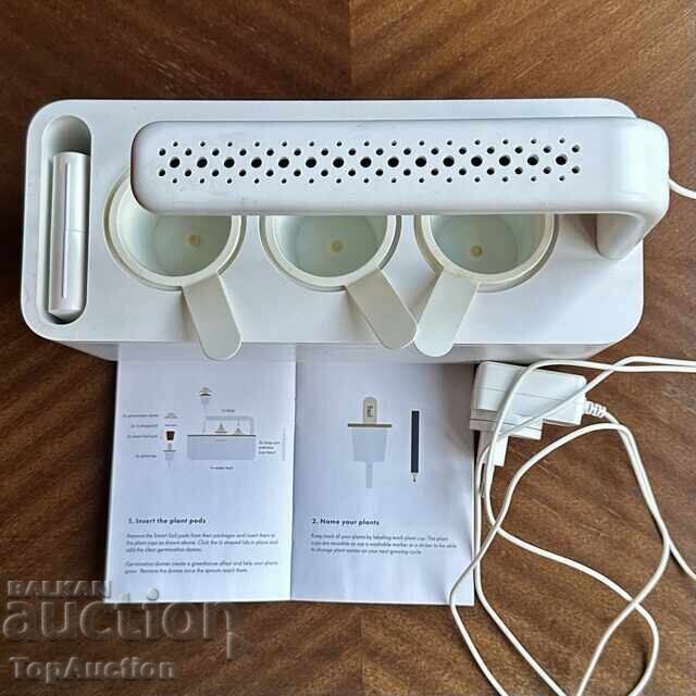 Смарт саксия Click and Grow - Smart Garden 3, 8 W, бяла - 5