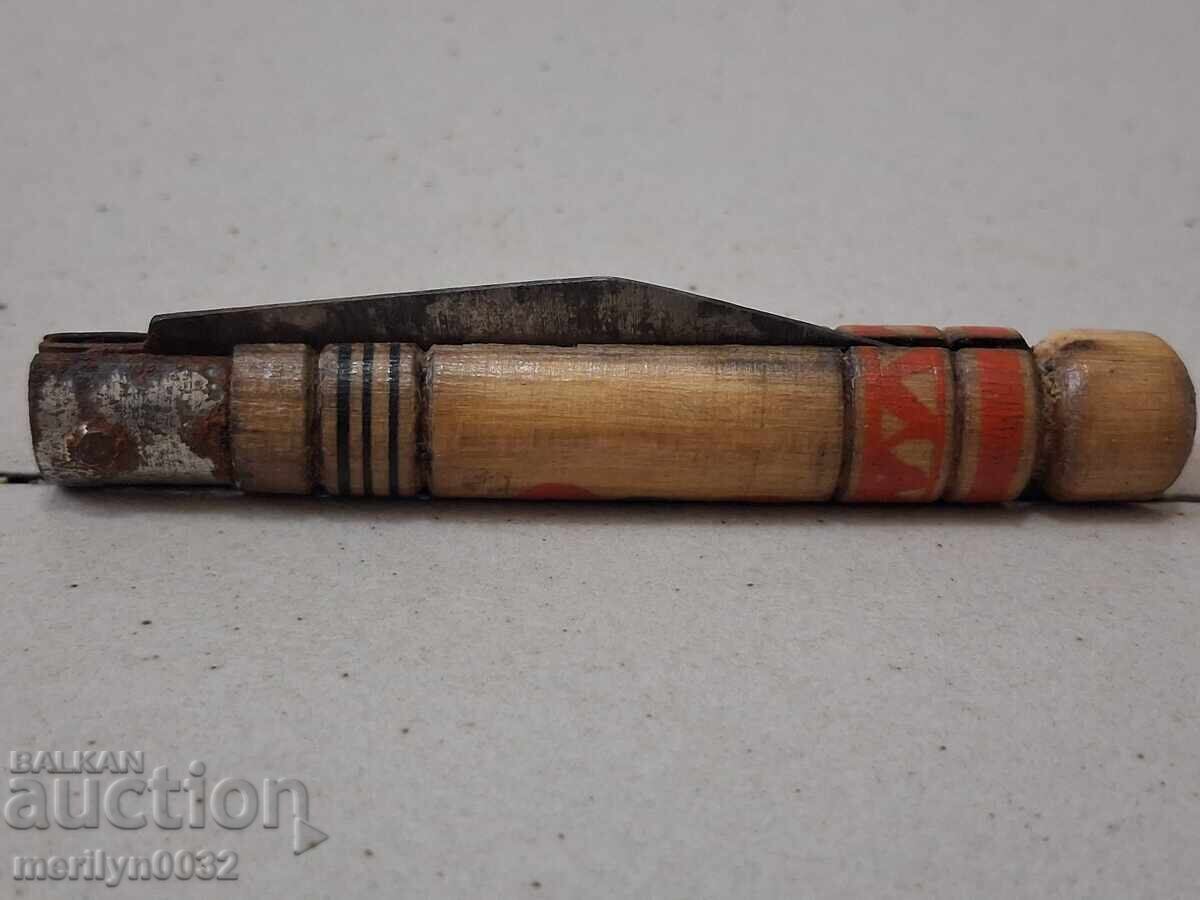 Old Soviet narrow-blade knife USSR 7 - 6