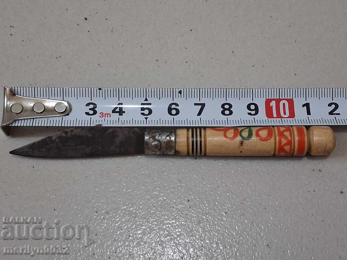 Old Soviet narrow-blade knife USSR 7 - 7