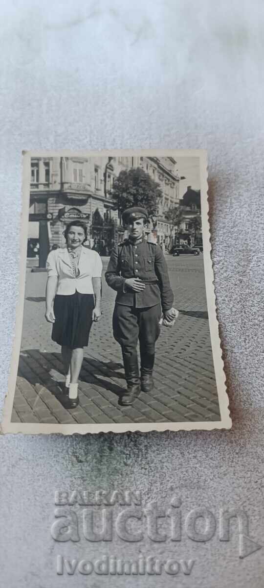 Photo of Sofia Officer and young woman on a walk