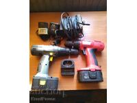 2 pcs. cordless drills for repair / parts