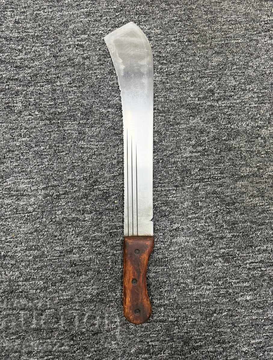 Handmade machete with a unique design