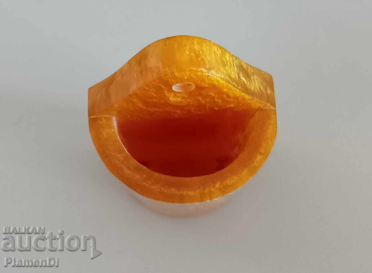 Katalin Bakelite Lava Flow wall mount with label - 5