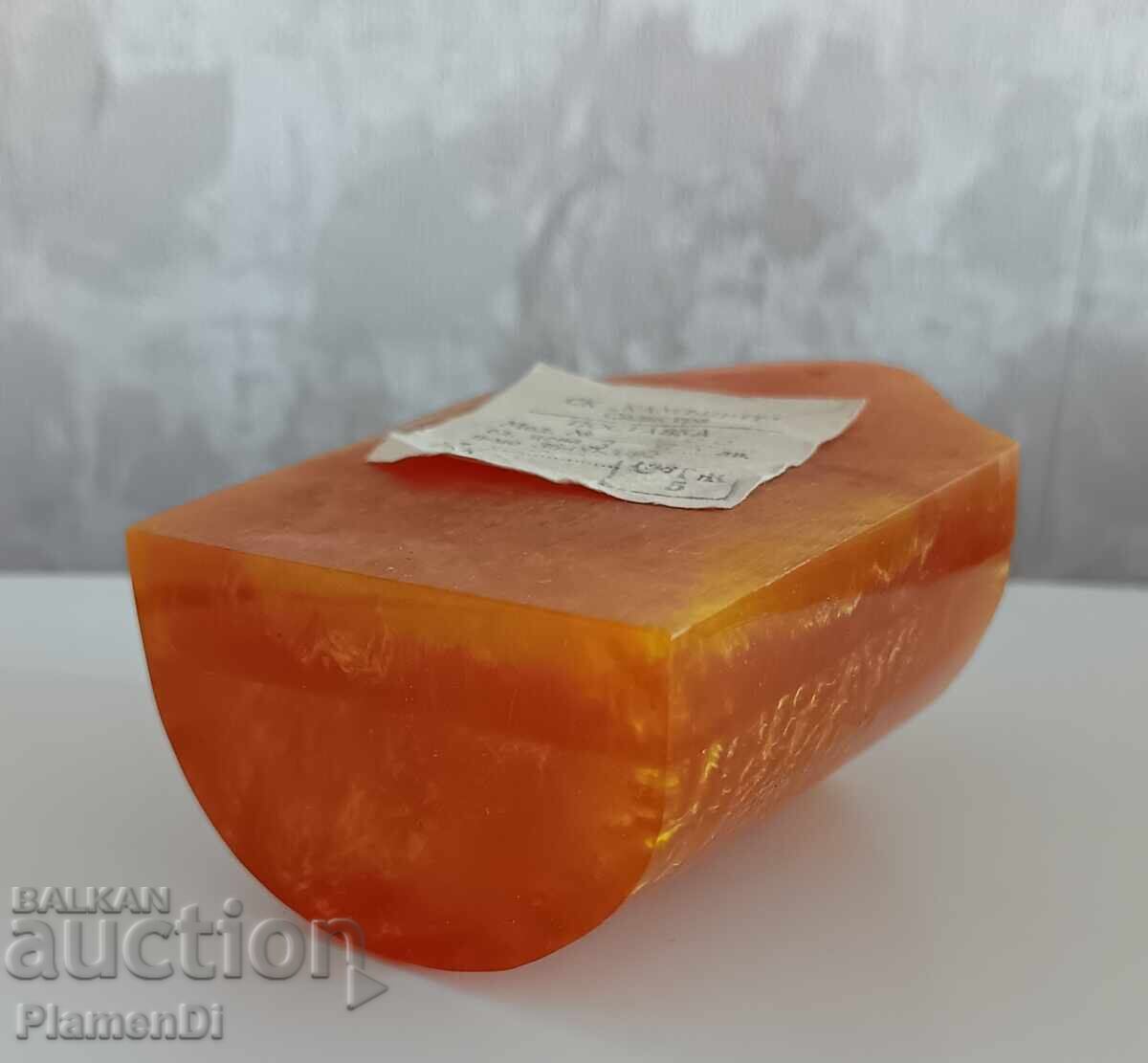 Katalin Bakelite Lava Flow wall mount with label - 6