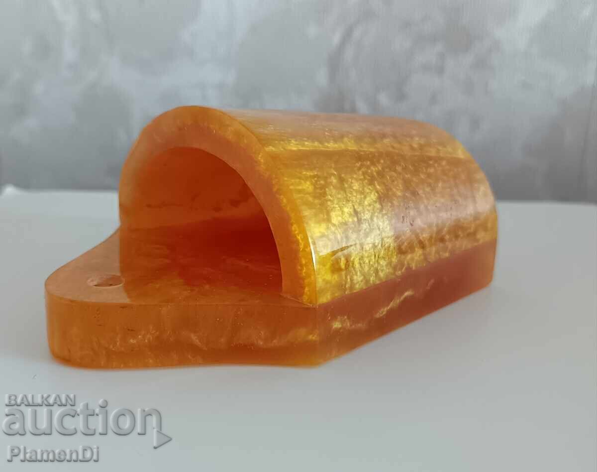 Katalin Bakelite Lava Flow wall mount with label - 7