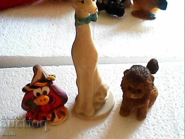Auction  Lot of stone and plaster toys and others