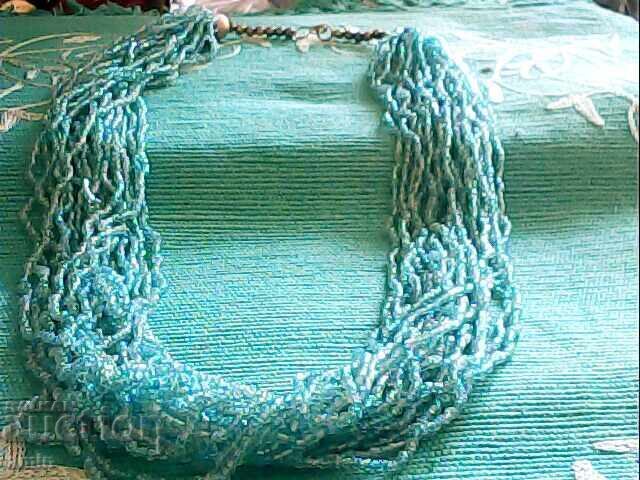 Beautiful glass bead necklace