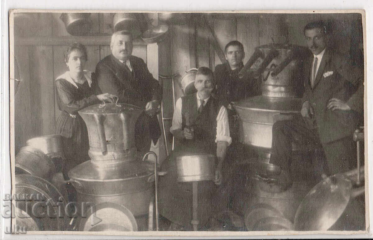 България, Румъния, Букурещ, Розоварна, RPPC, 1923 г. България, Румъния, Букурещ, Розоварна, RPPC, 1923 г.
