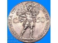 50 чентесими 1932  Ватикана
