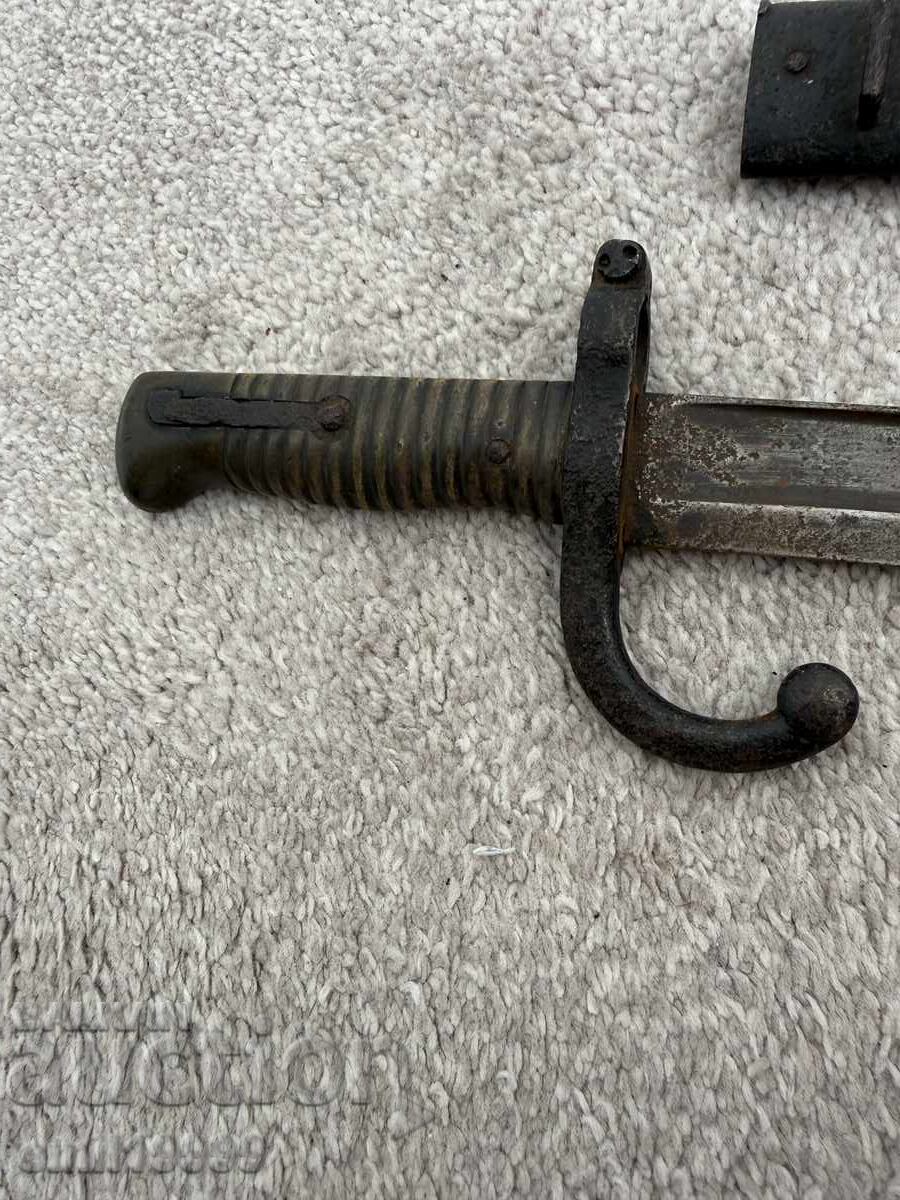 Аукцион Френски щик Шаспо M1866 с кания