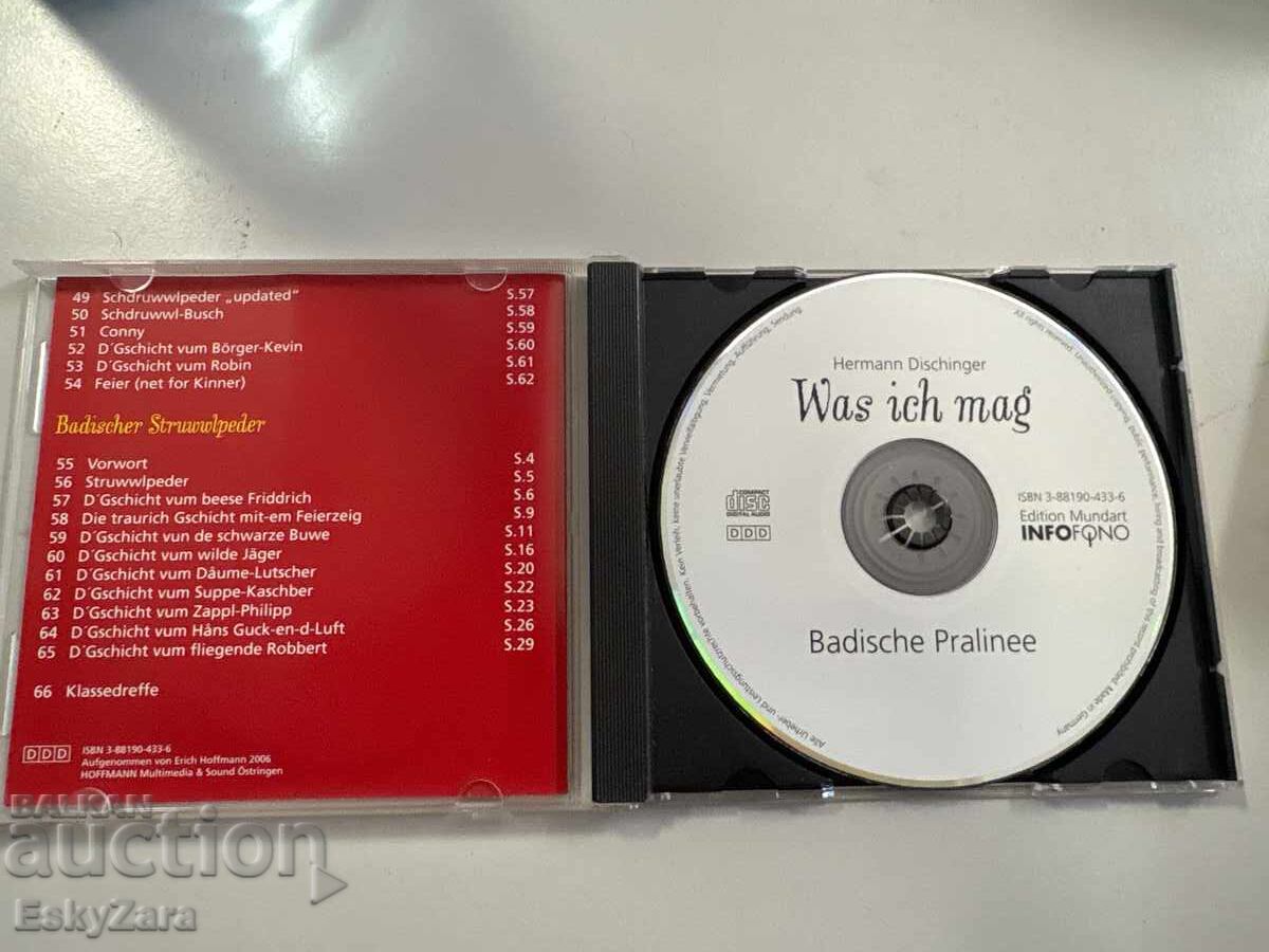 Audio CD – Hermann Dischinger "Was ich mag" with price 15.00 €