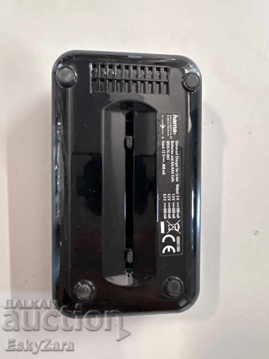 Hama Universal Battery Charger (Li-Ion / AA / AAA) with price 15.00 € Hama Universal Battery Charger (Li-Ion / AA / AAA) with price 15.00 €