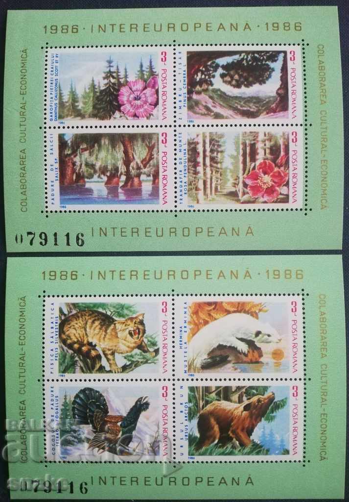 Romania 1986 - Flora and Fauna. Michel Bl 223/27