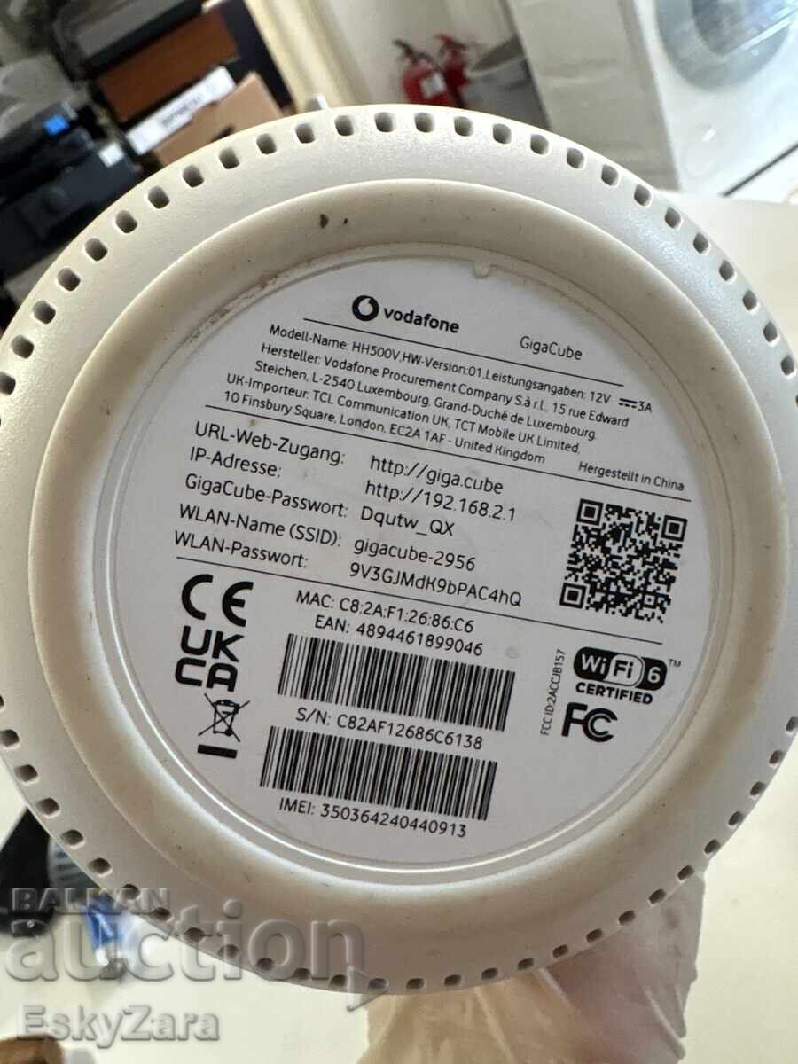 Vodafone GigaCube HH500V 5G Router - 5