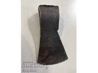 Παλιό σφυρήλατο γερμανικό τσεκούρι GARANTIE 1400g με σφραγίδα