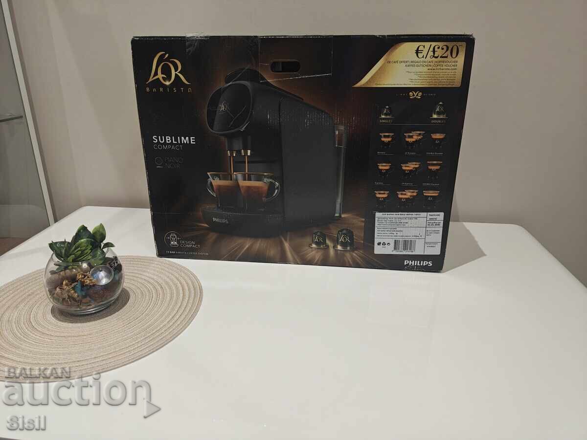 Philips L'OR Barista Sublime Compact Capsule Coffee Machine