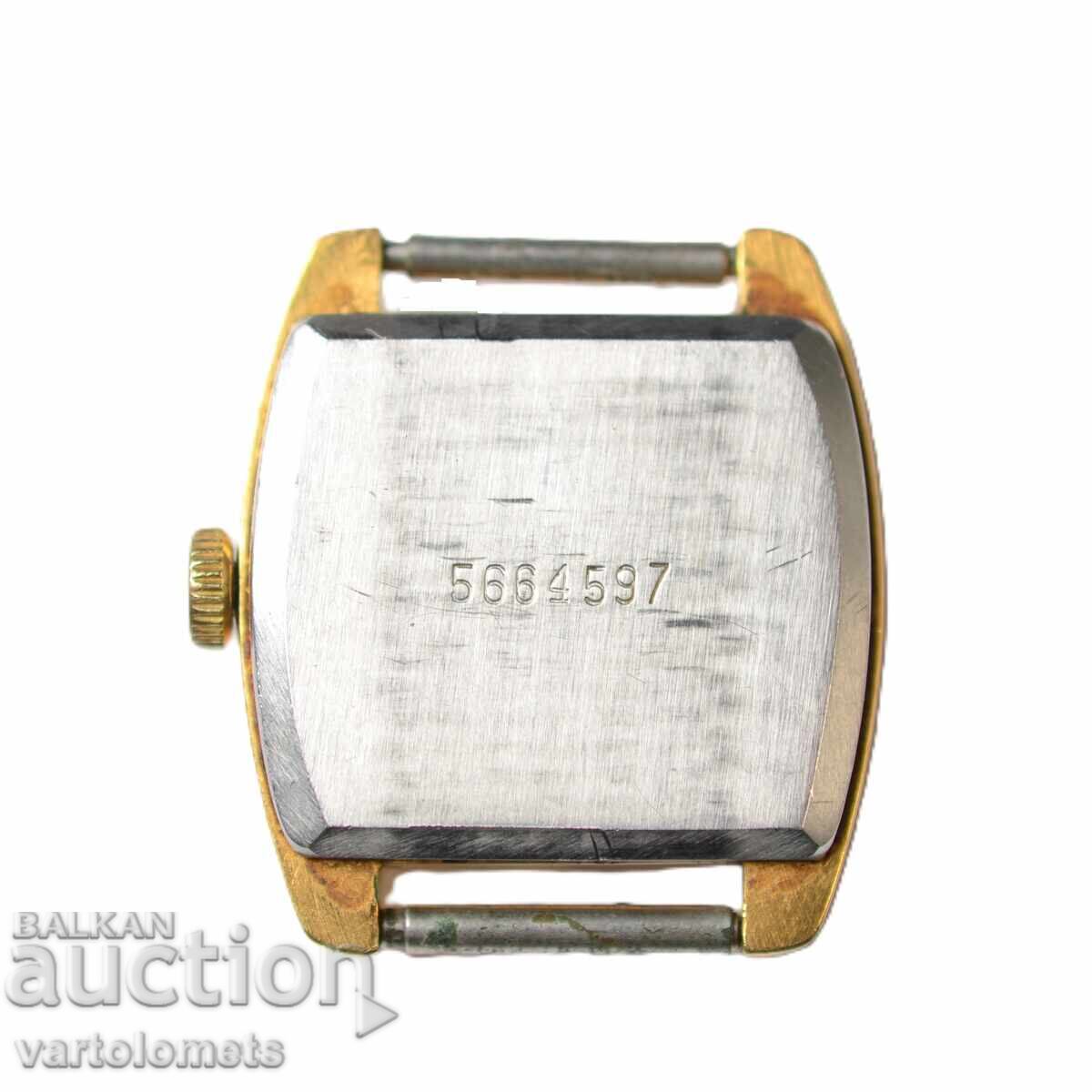 Auction Ladies' watch ZARYA USSR gold plated 10 microns - working Auction Ladies' watch ZARYA USSR gold plated 10 microns - working