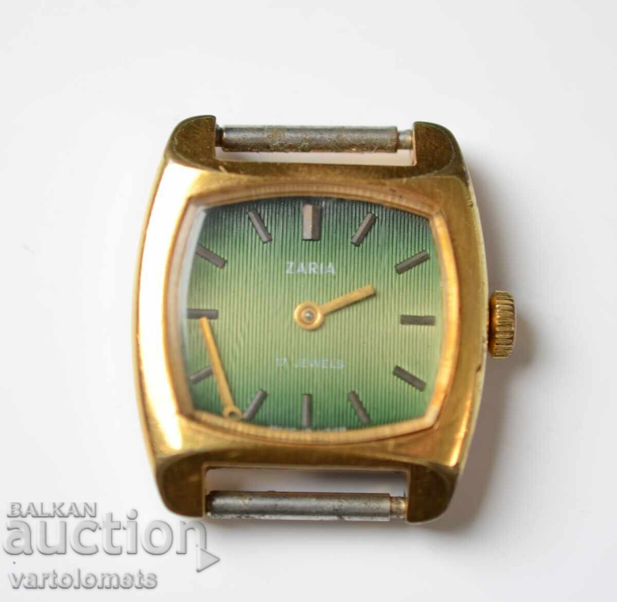 Ladies' watch ZARYA USSR gold plated 10 microns - working Ladies' watch ZARYA USSR gold plated 10 microns - working
