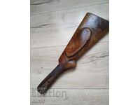 OLD STOCK FOR DOUBLE-BARREL PERCUSSION SHOTGUN