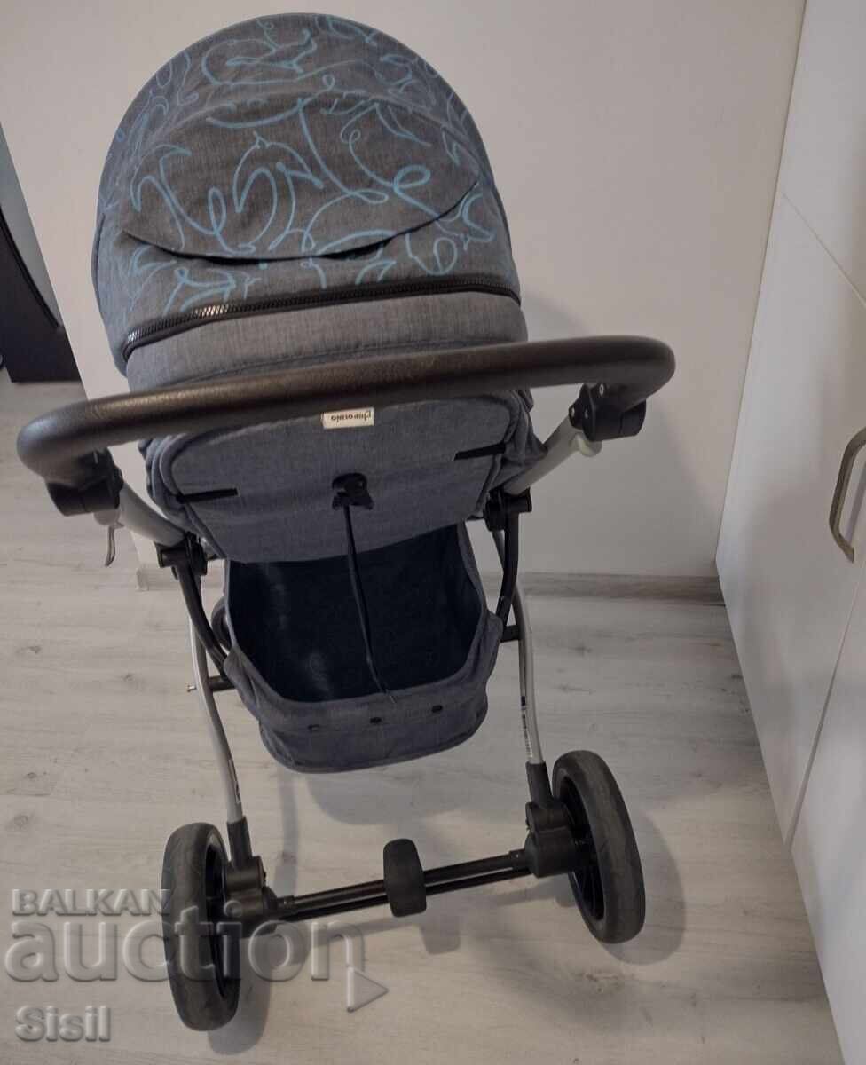 Доставка на Бебешка количка 3 в 1 Chipolino Малта (с НОВО кошче за кола)