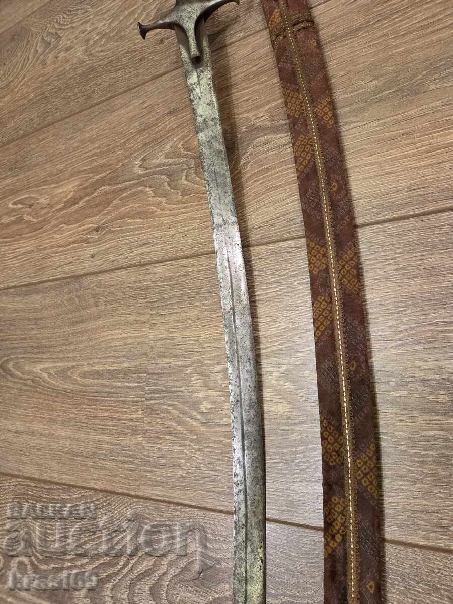 Sabie indiană veche talwar din secolul al XVIII-lea - 6