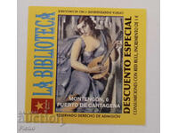 Flyer disco clasic La Biblioteca Alicante