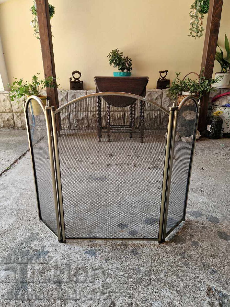 Υπέροχη αντίκα αγγλική σχάρα για τζάκι με τιμή 99,00 €