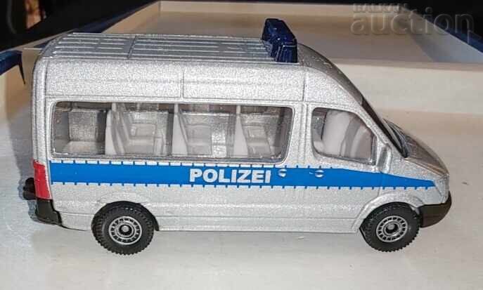 Аукцион Метална ретро количка Siku Police Van (каталожен номер 0804)