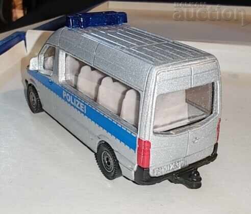 Метална ретро количка Siku Police Van (каталожен номер 0804) - 5