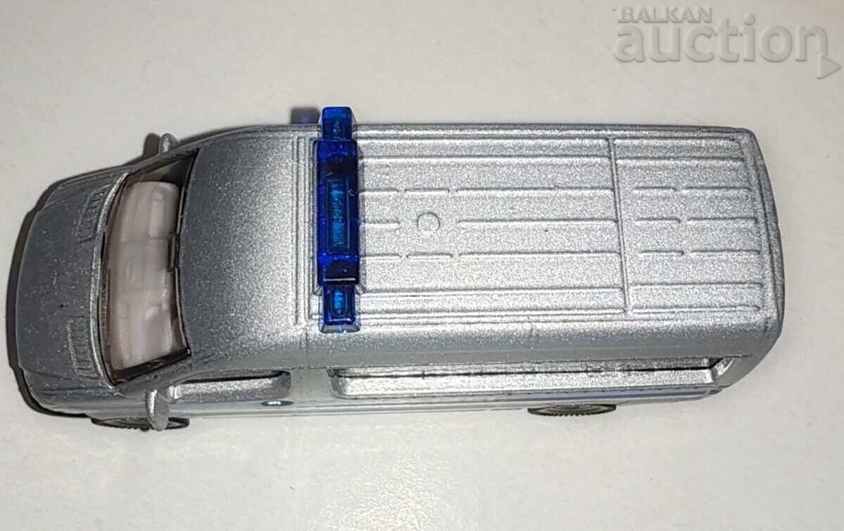 Метална ретро количка Siku Police Van (каталожен номер 0804) - 6