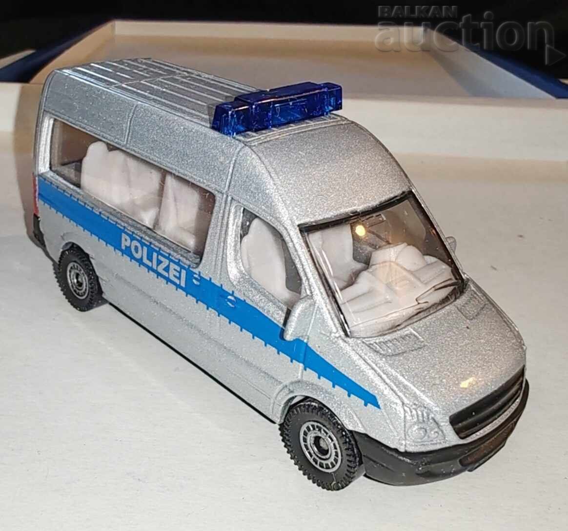 Метална ретро количка Siku Police Van (каталожен номер 0804)