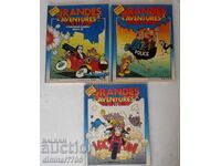3 Grandes Aventures de Pif et Hercule comics – 40, 42, 44