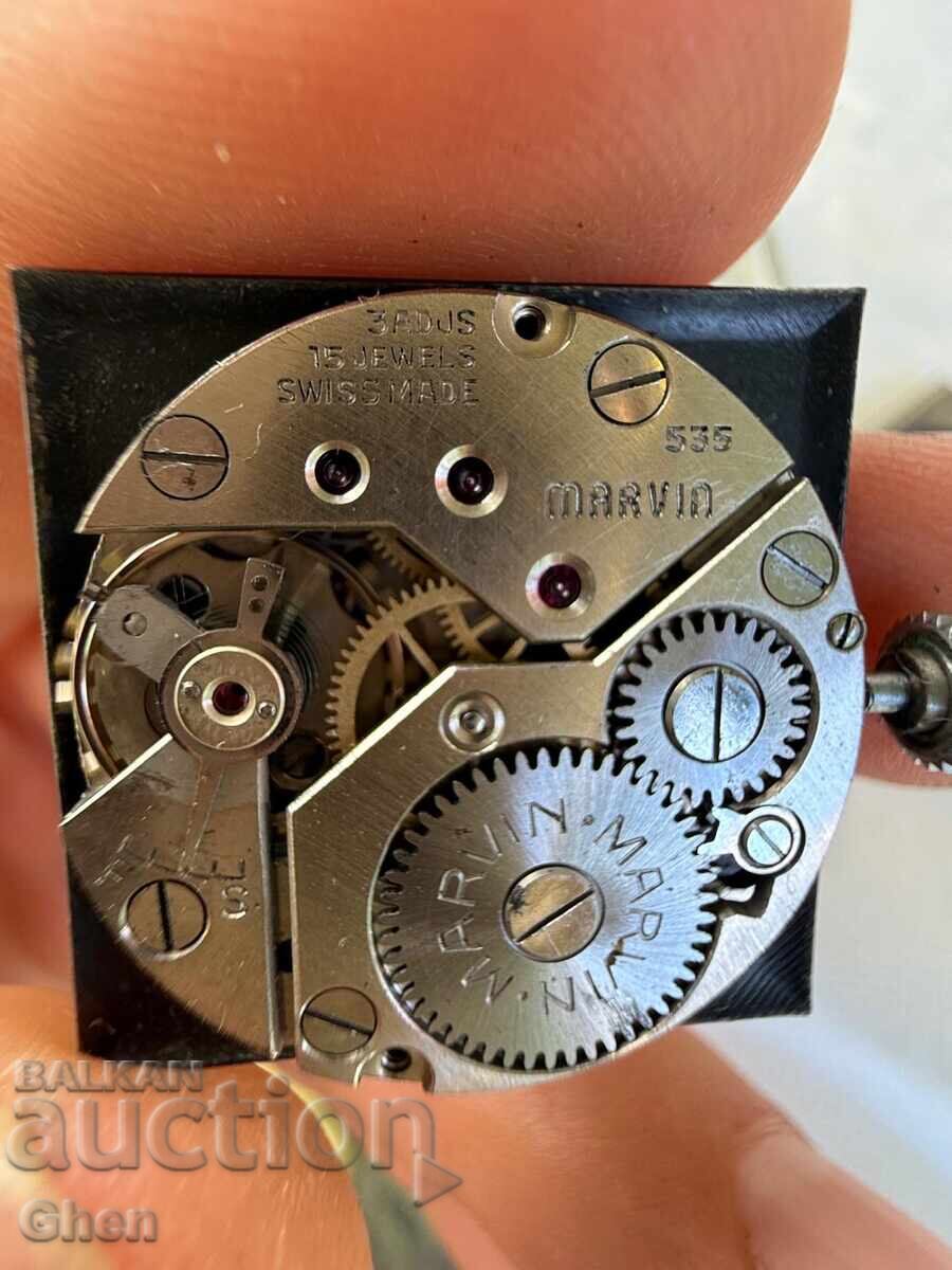 ceas marvin tank art deco vintage cal 535 - 6
