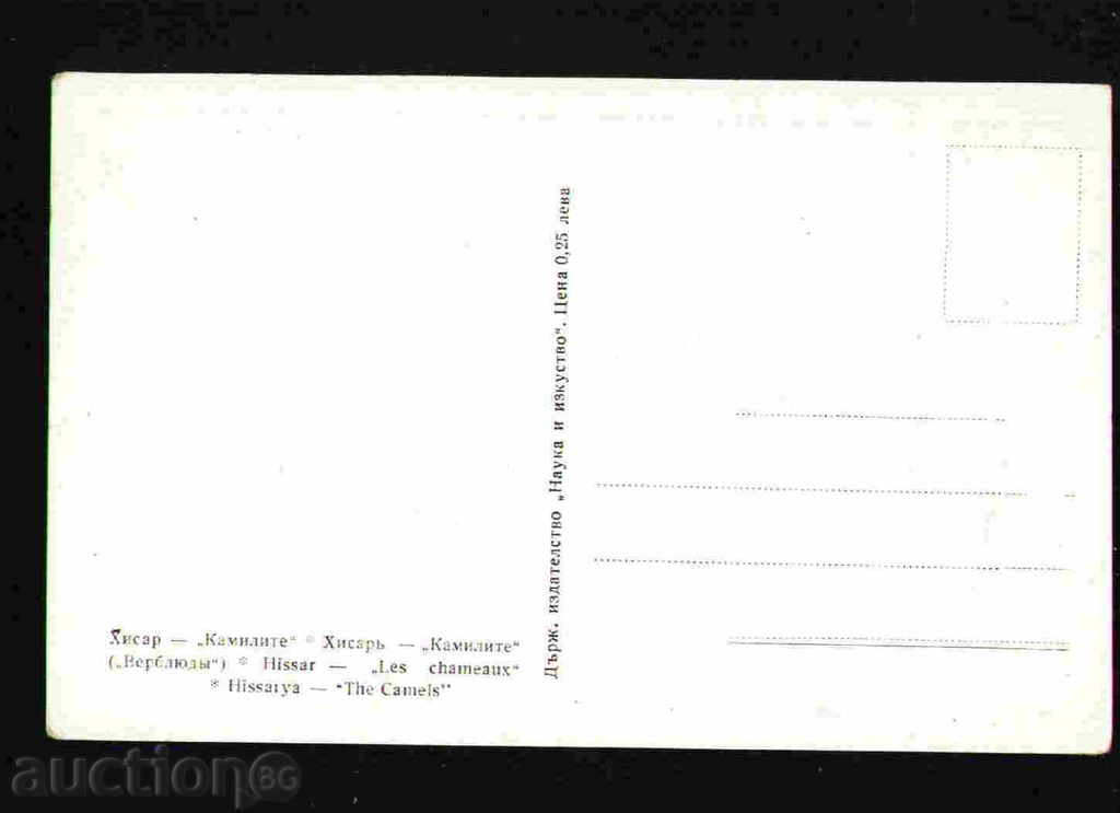 Auction HISARIA - CARD BULGARIA Bulgaria postcard HISARYA 29618 Auction HISARIA - CARD BULGARIA Bulgaria postcard HISARYA 29618