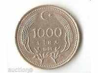 Τουρκία 1000 λίρες το 1994.