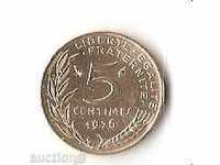5 centimes Γαλλία 1976