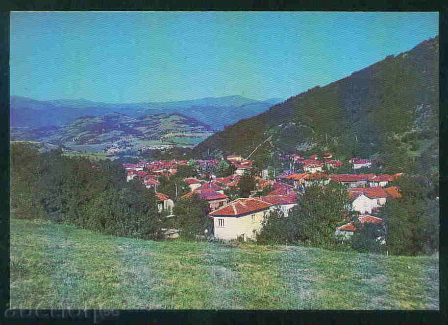 ЖЕЛЕЗНА village card Bulgaria postcard MONTANA Reg / A2620