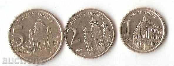 Югославия   Лот динари   2002 г.