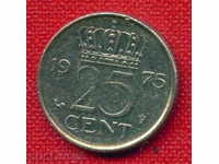 Холандия 1975 - 25 цента Netherlands / C 306