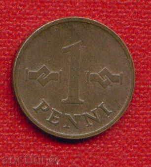 Финландия 1969 - 1 пени Finland / C 273